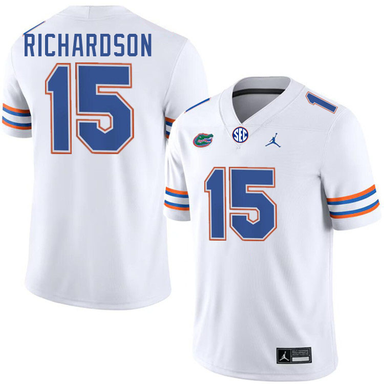 Anthony Richardson Florida Jersey,Florida Gators #15 Anthony Richardson Jersey Youth Uniforms-White